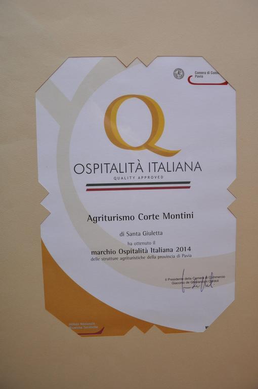 Agriturismo Corte Montini Villa Santa Giuletta Kültér fotó